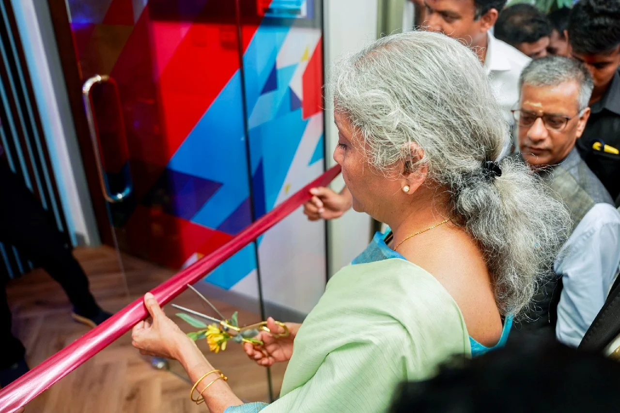 Sitharaman Unveils SBI Branch in Trincomalee, Sri Lanka