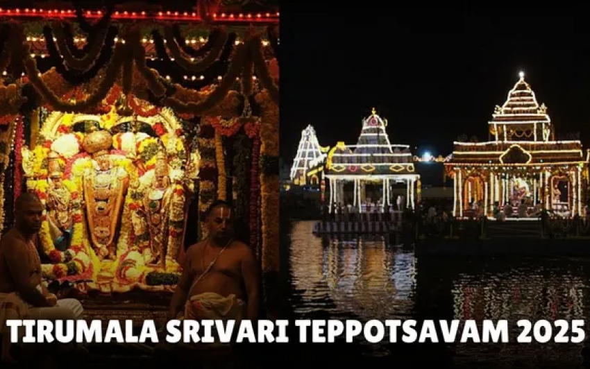 Srivari Teppotsavam Begins Grandly in Tirumala 