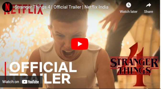 Stranger Things 4 | Official Trailer | Netflix India