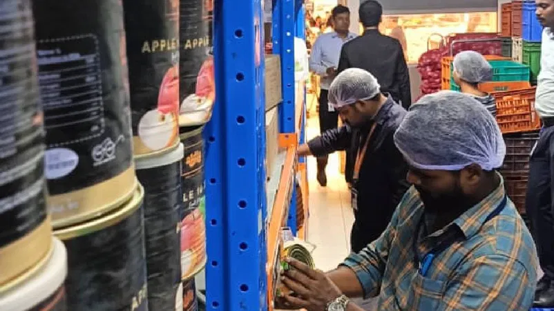 Telangana food safety officials raid Lulu Hypermarket find expired food products