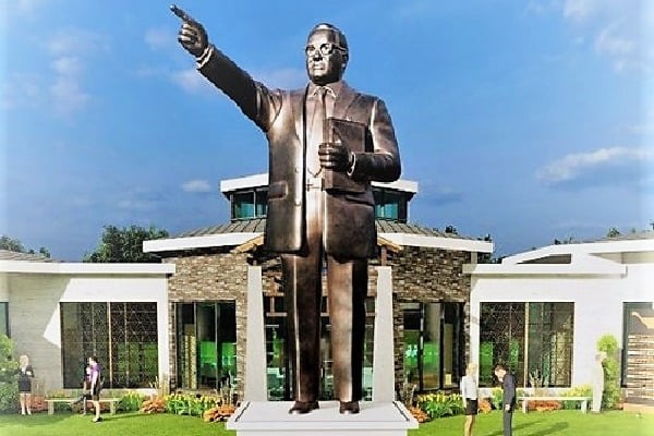 The biggest statue of Ambedkar outside of India is set to be revealed in the United States on October 14th