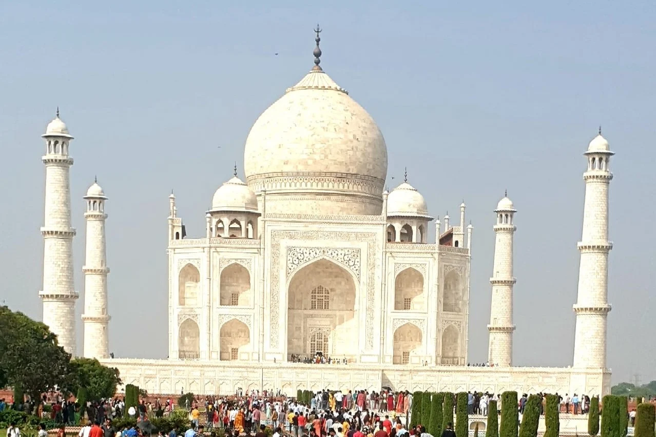 The Proliferation of Insects on the Arid and Contaminated Yamuna Riverbed Poses a Menace to the Aesthetic Appeal of the Taj Mahal