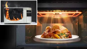 These are the things that should not be put in a microwave oven.