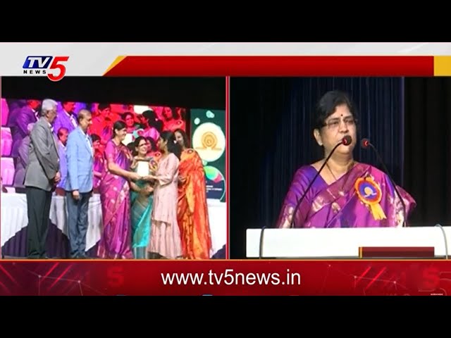 TS HC Judge Madhavi Devi at P Obul Reddy Public School Annual | TV5 News || Manavoice NEWS