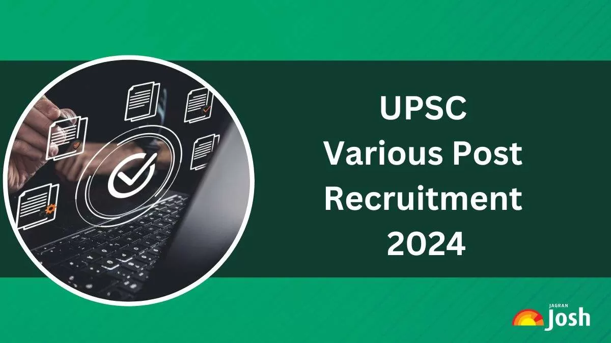 UPSC Recruitment 2024 Apply Online for 82 Vacancies Across Various Posts