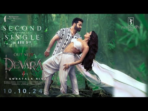 Video Devara 2nd Single Promo  Jr NTR Janhvi Kapoor