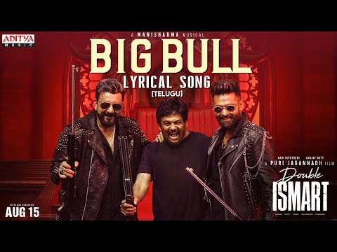 Video Double ISMART Big Bull Song featuring Ram Pothineni and Sanjay Dutt