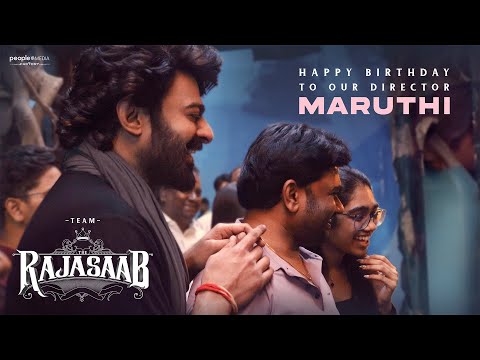 Video The Raja Saab Special Making Prabhas Maruthi