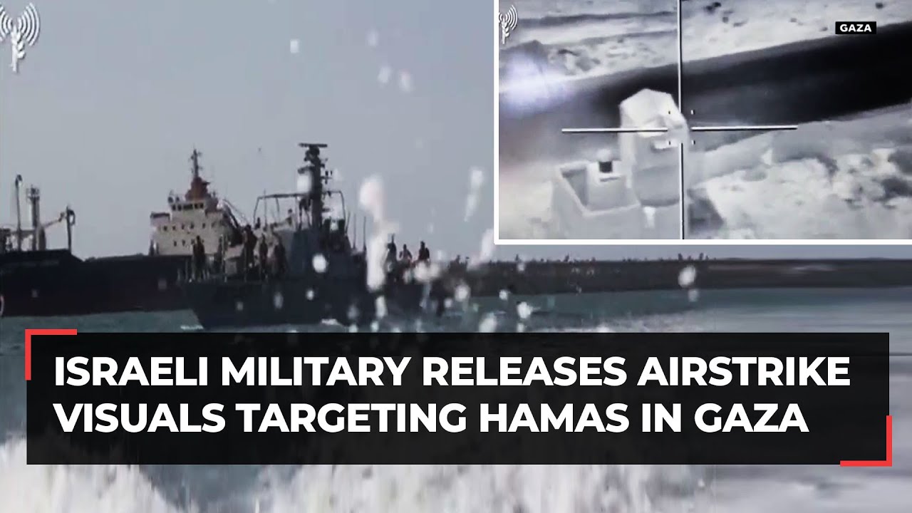 View: Israeli Military Releases Footage of Airstrikes Targeting Hamas in Gaza