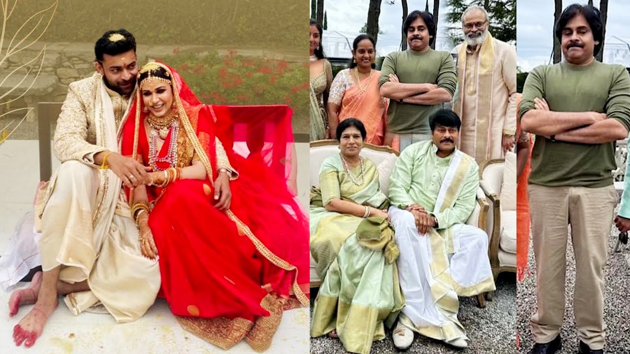 Viral Photos: Pictures of Chiranjeevi and Pawan Kalyan at the Wedding of Varun Tej and Lavanya Tripathi